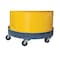 Vestil Gray Multi-Level Plastic Drum Dolly 600 lb Hard Rubber Casters DRUM-PDD - alternate 2